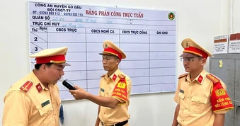CSGT Tây Ninh siết kỷ luật, lập tổ kiểm tra điều lệnh