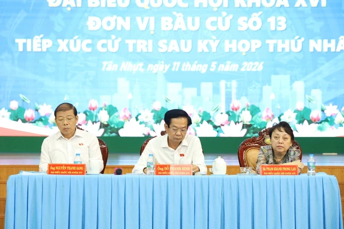 Cử tri 7 xã phía Tây TPHCM nêu nhiều vấn đề dân sinh “nóng”