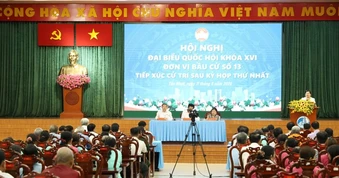Cử tri 7 xã phía Tây TPHCM nêu nhiều vấn đề dân sinh “nóng”