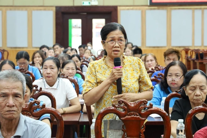 Cử tri Bình Lợi, Tân Nhựt kỳ vọng đại biểu hành động quyết liệt, nói đi đôi với làm Cử tri Bình Lợi, Tân Nhựt kỳ vọng đại biểu hành động quyết liệt, nói đi đôi với làm
