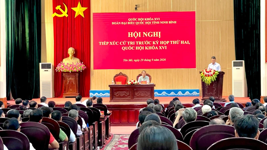 Cử tri Ninh Bình kiến nghị tháo gỡ nhiều vấn đề từ cơ sở