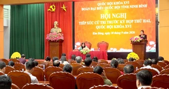 Cử tri Ninh Bình kiến nghị tháo gỡ nhiều vấn đề từ cơ sở