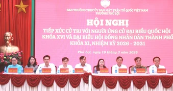 Cử tri phường Phú Lợi quan tâm công tác phòng, chống ma túy và chính sách dân sinh