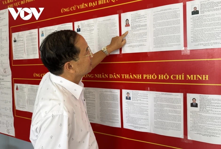 Cử tri TP.HCM kỳ vọng đại biểu trúng cử gần dân, hành động vì dân