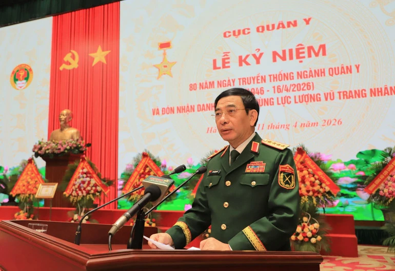 Cục Quân y kỷ niệm 80 năm Ngày truyền thống và đón nhận Danh hiệu Anh hùng Lực lượng vũ trang nhân dân