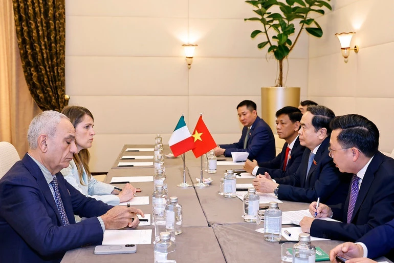Cùng nỗ lực đưa quan hệ 2 nước Việt Nam-Italia lên tầm cao mới