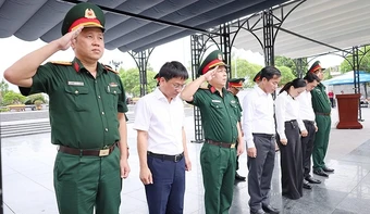Đã lấy mẫu được hơn 2.000 phần mộ ở Nghĩa trang Liệt sĩ quốc gia Đường 9