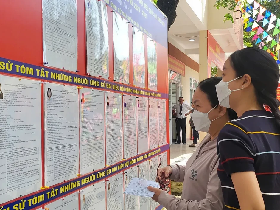 Đà Nẵng: 99,92% cử tri tham gia bỏ phiếu Đà Nẵng: 99,92% cử tri tham gia bỏ phiếu