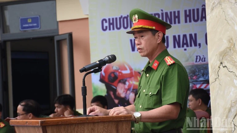 Đà Nẵng khai mạc khóa huấn luyện nghiệp vụ chữa cháy và cứu nạn cứu hộ định kỳ năm 2026 Đà Nẵng khai mạc khóa huấn luyện nghiệp vụ chữa cháy và cứu nạn cứu hộ định kỳ năm 2026