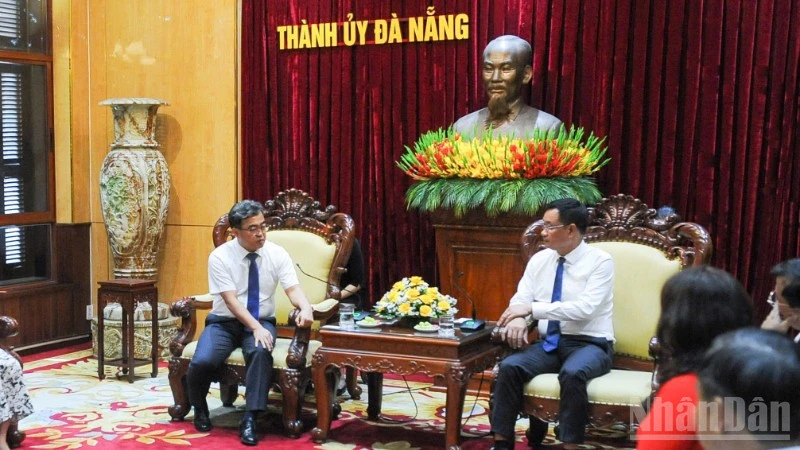 Đà Nẵng tăng cường kết nối, thúc đẩy hợp tác với các đối tác Trung Quốc, Hàn Quốc Đà Nẵng tăng cường kết nối, thúc đẩy hợp tác với các đối tác Trung Quốc, Hàn Quốc