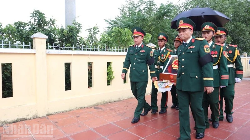 Đà Nẵng tổ chức Lễ truy điệu và an táng 5 hài cốt liệt sĩ được tìm kiếm, quy tập tại khu vực Hang Đá Sập