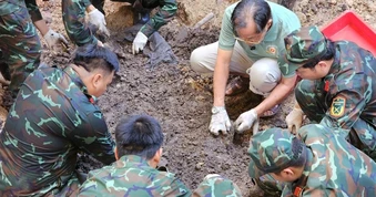 Đã tìm thấy 155 bộ hài cốt liệt sĩ ở Công viên Lê Thị Riêng