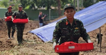 Đã tìm thấy 209 bộ hài cốt liệt sĩ ở Công viên Lê Thị Riêng