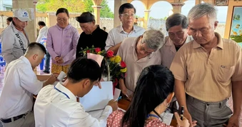 Đặc khu Phú Quý hoàn tất bầu cử sớm, 100% cử tri tham gia bỏ phiếu
