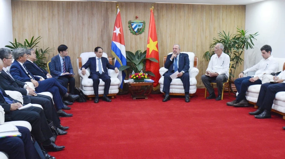 Đặc phái viên của Tổng Bí thư, Chủ tịch nước Tô Lâm thăm và làm việc tại Cuba Đặc phái viên của Tổng Bí thư, Chủ tịch nước Tô Lâm thăm và làm việc tại Cuba