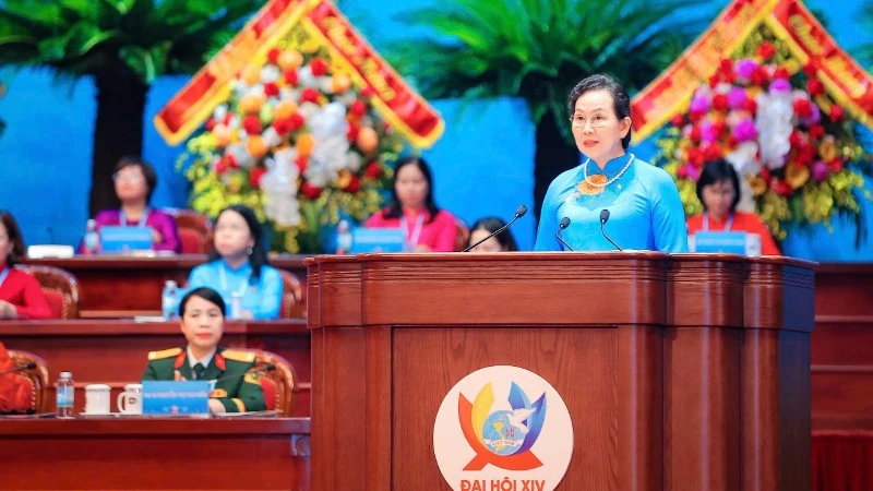 Đại hội đại biểu Phụ nữ toàn quốc lần thứ XIV bế mạc và thành công tốt đẹp Đại hội đại biểu Phụ nữ toàn quốc lần thứ XIV bế mạc và thành công tốt đẹp