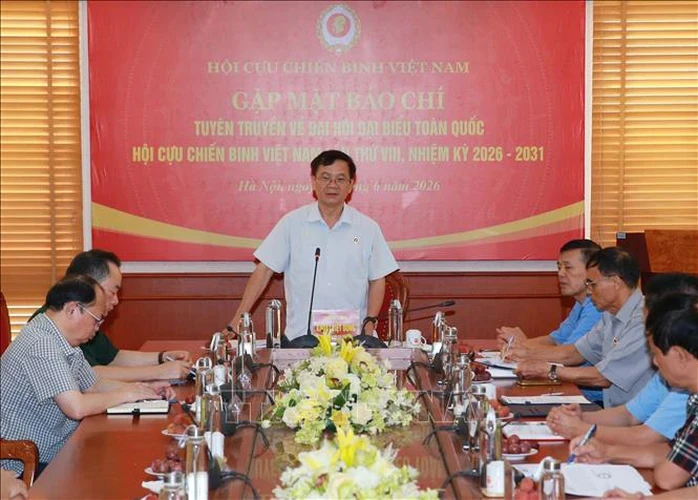 Đại hội đại biểu toàn quốc Hội Cựu chiến binh Việt Nam diễn ra từ 15 đến 17-6