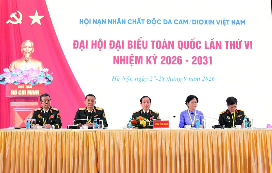 Đại hội đại biểu toàn quốc Hội Nạn nhân chất độc da cam/dioxin Việt Nam lần thứ VI, nhiệm kỳ 2026-2031 Đại hội đại biểu toàn quốc Hội Nạn nhân chất độc da cam/dioxin Việt Nam lần thứ VI, nhiệm kỳ 2026-2031