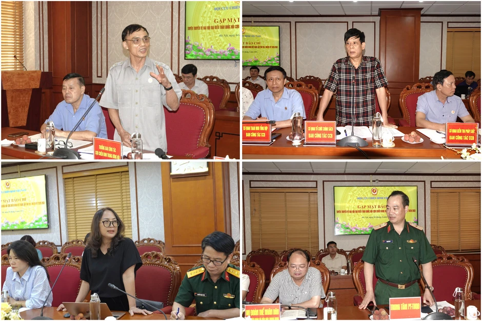 Đại hội Hội Cựu Chiến binh Việt Nam lần thứ VIII diễn ra từ 15 - 17/6 Đại hội Hội Cựu Chiến binh Việt Nam lần thứ VIII diễn ra từ 15 - 17/6