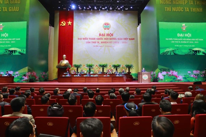 Đại hội Hội Nông dân Việt Nam lần thứ IX: Đổi mới mạnh mẽ, nông dân bứt phá trong kỷ nguyên mới Đại hội Hội Nông dân Việt Nam lần thứ IX: Đổi mới mạnh mẽ, nông dân bứt phá trong kỷ nguyên mới