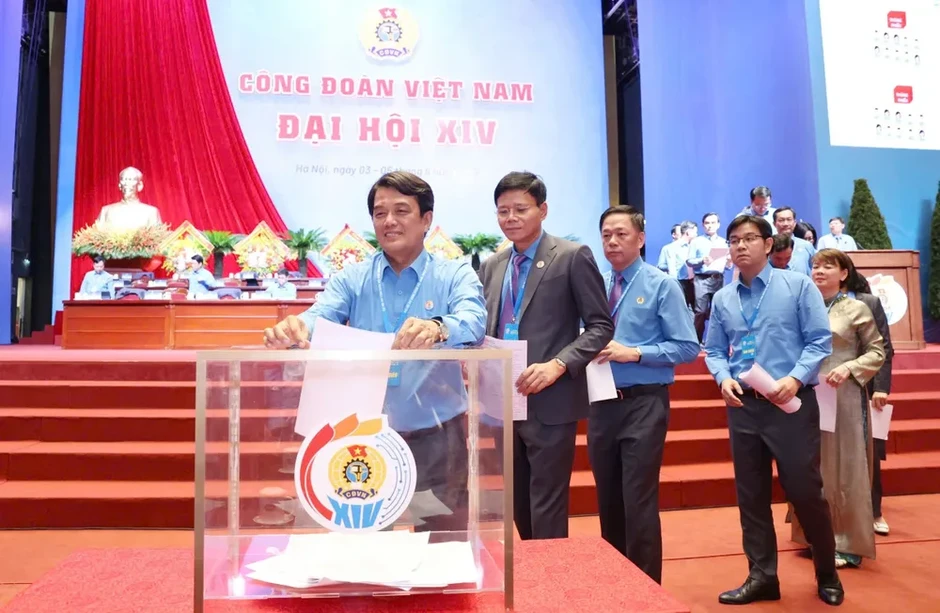 Đại hội XIV Công đoàn Việt Nam dự kiến bầu 135 ủy viên Ban Chấp hành Đại hội XIV Công đoàn Việt Nam dự kiến bầu 135 ủy viên Ban Chấp hành