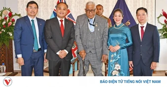 Đại sứ Phan Minh Giang trình Thư ủy nhiệm lên Tổng thống Cộng hòa Fiji