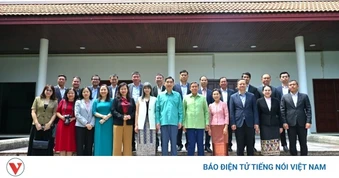 Đại sứ quán Việt Nam tại Thái Lan chúc Tết cổ truyền của Lào