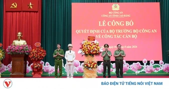 Đại tá Lê Hồng Giang giữ chức Phó Giám đốc Công an Cao Bằng
