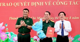 Đại tá Nguyễn Thành Tâm giữ chức Phó Tư lệnh Bộ Tư lệnh TPHCM