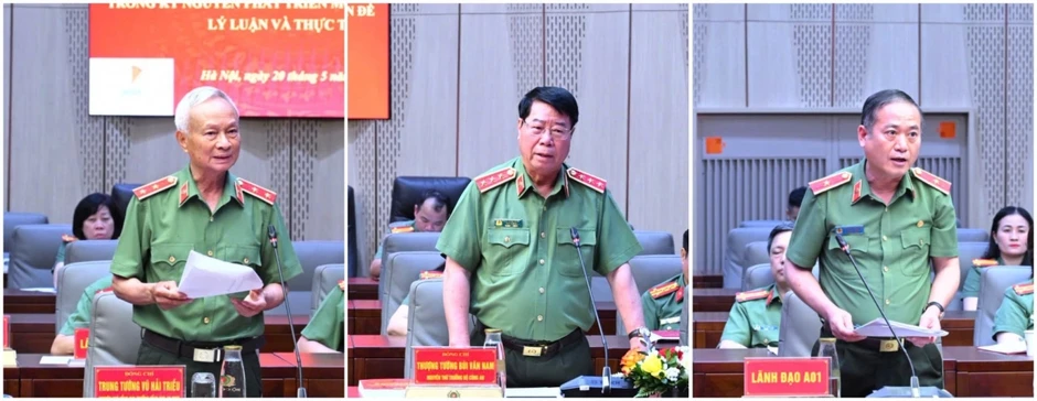Đại tướng Lương Tam Quang chủ trì hội thảo về an ninh quốc gia trong kỷ nguyên mới Đại tướng Lương Tam Quang chủ trì hội thảo về an ninh quốc gia trong kỷ nguyên mới