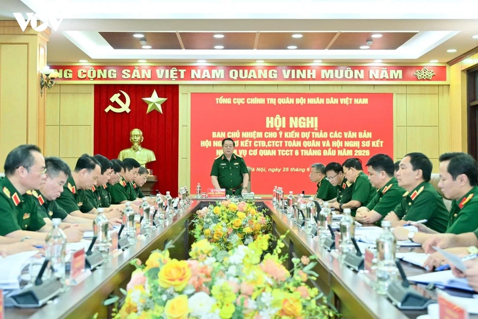 Đại tướng Nguyễn Trọng Nghĩa chủ trì Hội nghị Ban Chủ nhiệm Tổng cục Chính trị Đại tướng Nguyễn Trọng Nghĩa chủ trì Hội nghị Ban Chủ nhiệm Tổng cục Chính trị