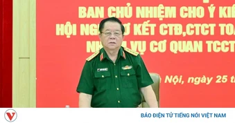 Đại tướng Nguyễn Trọng Nghĩa chủ trì Hội nghị Ban Chủ nhiệm Tổng cục Chính trị