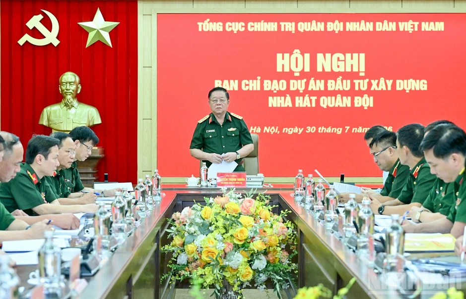 Đại tướng Nguyễn Trọng Nghĩa chủ trì Hội nghị giao ban Tổng cục Chính trị tháng 7 Đại tướng Nguyễn Trọng Nghĩa chủ trì Hội nghị giao ban Tổng cục Chính trị tháng 7