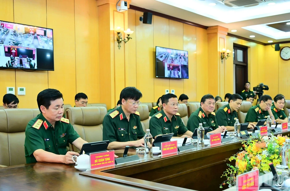 Đại tướng Nguyễn Trọng Nghĩa chủ trì Hội nghị giao ban Tổng cục Chính trị tháng 9 Đại tướng Nguyễn Trọng Nghĩa chủ trì Hội nghị giao ban Tổng cục Chính trị tháng 9