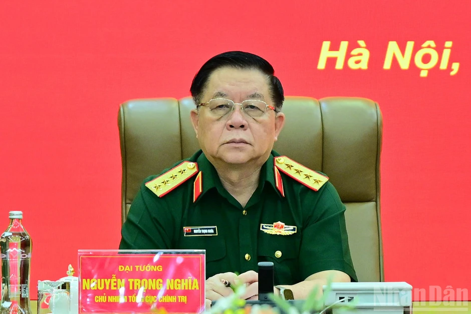 Đại tướng Nguyễn Trọng Nghĩa chủ trì Hội nghị giao ban Tổng cục Chính trị tháng 9 Đại tướng Nguyễn Trọng Nghĩa chủ trì Hội nghị giao ban Tổng cục Chính trị tháng 9