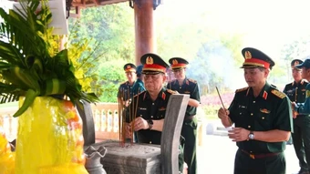 Đại tướng Nguyễn Trọng Nghĩa thăm, kiểm tra các đơn vị trên địa bàn Đà Nẵng