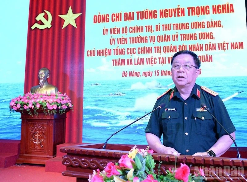 Đại tướng Nguyễn Trọng Nghĩa thăm, làm việc với một số đơn vị trên địa bàn Đà Nẵng Đại tướng Nguyễn Trọng Nghĩa thăm, làm việc với một số đơn vị trên địa bàn Đà Nẵng