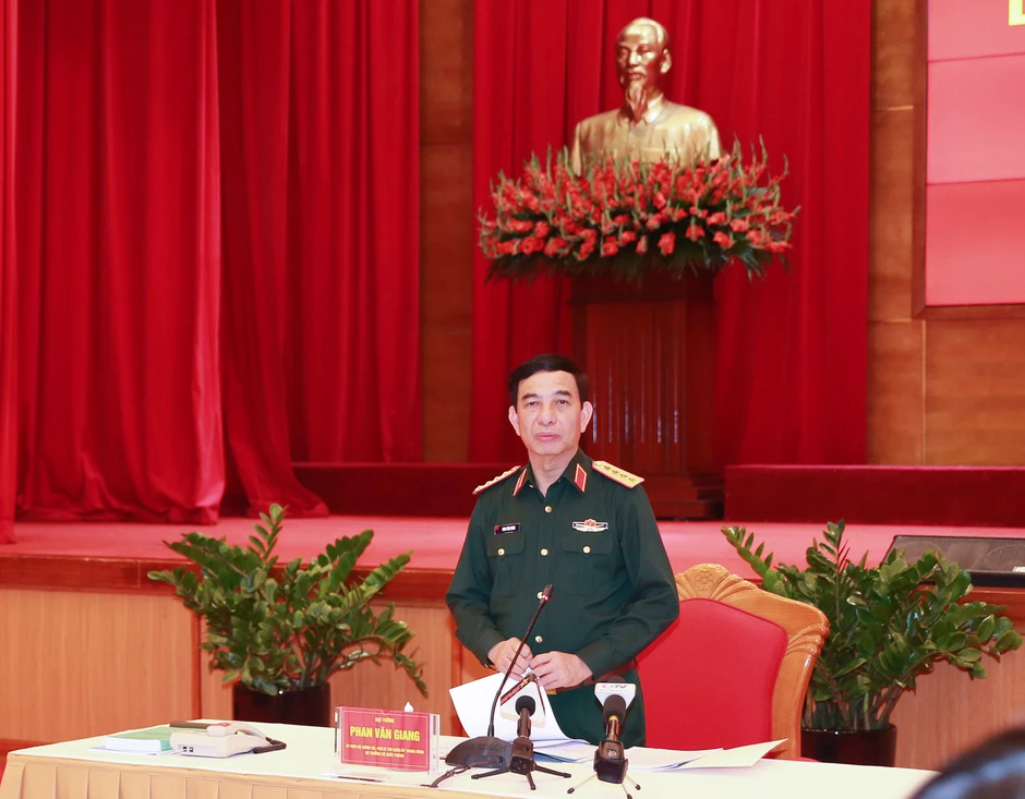 Đại tướng Phan Văn Giang: Bảo đảm vững chắc quốc phòng, giữ vững biên giới, biển đảo Đại tướng Phan Văn Giang: Bảo đảm vững chắc quốc phòng, giữ vững biên giới, biển đảo