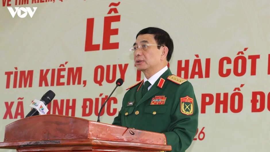 Đại tướng Phan Văn Giang chỉ đạo quy tập hài cốt liệt sĩ tại Đồng Nai Đại tướng Phan Văn Giang chỉ đạo quy tập hài cốt liệt sĩ tại Đồng Nai