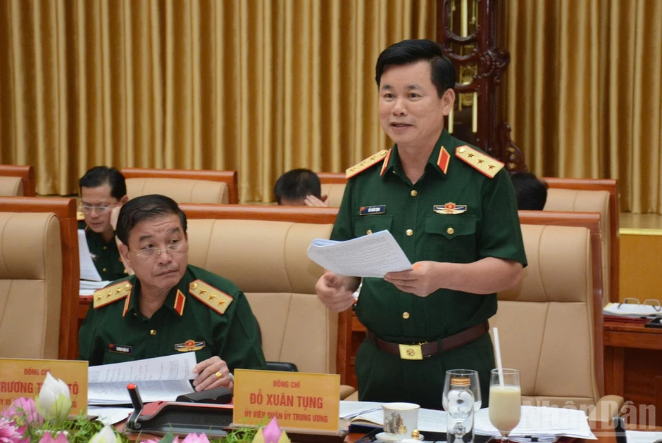 Đại tướng Phan Văn Giang chủ trì Hội nghị Quân ủy Trung ương Đại tướng Phan Văn Giang chủ trì Hội nghị Quân ủy Trung ương