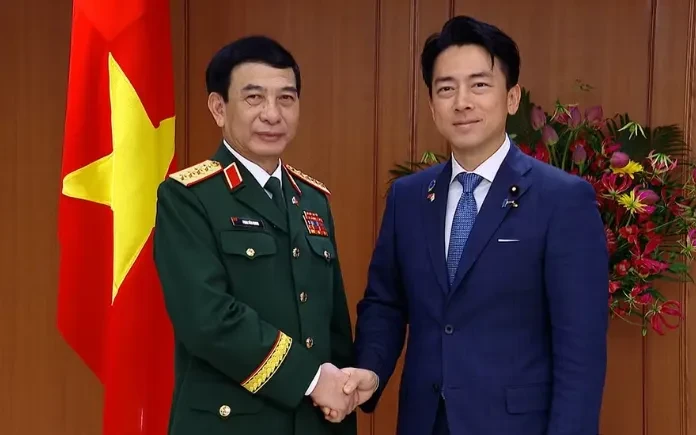 Đại tướng Phan Văn Giang hội đàm cấp cao với Bộ trưởng Quốc phòng Nhật Bản Đại tướng Phan Văn Giang hội đàm cấp cao với Bộ trưởng Quốc phòng Nhật Bản