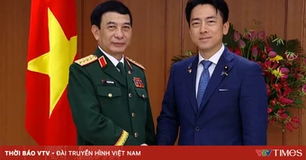 Đại tướng Phan Văn Giang hội đàm cấp cao với Bộ trưởng Quốc phòng Nhật Bản
