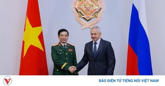 Đại tướng Phan Văn Giang hội kiến Thư ký Hội đồng An ninh Liên bang Nga