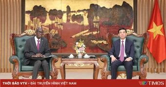 Đại tướng Phan Văn Giang tiếp Bộ trưởng, Tổng Thư ký Chính phủ Mauritania