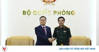 Đại tướng Phan Văn Giang tiếp Đại sứ Hàn Quốc tại Việt Nam
