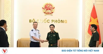 Đại tướng Phan Văn Giang tiếp Tham mưu trưởng Liên quân Nhật Bản
