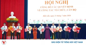 Đắk Lắk công bố các quyết định về công tác cán bộ