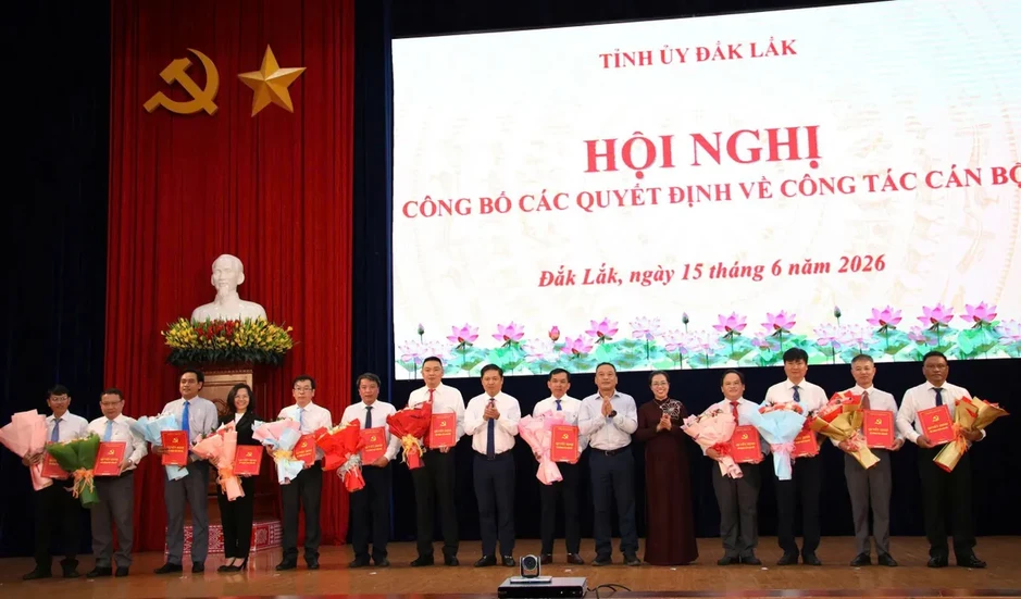 Đắk Lắk điều động, bổ nhiệm nhân sự nhiều vị trí chủ chốt