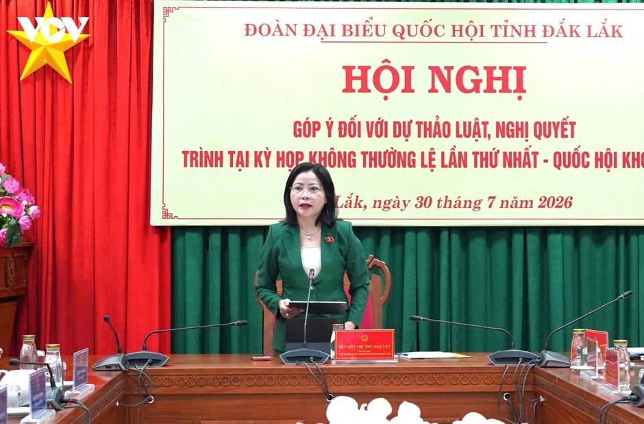 Đắk Lắk góp ý hoàn thiện các dự thảo luật, nghị quyết trình Quốc hội Đắk Lắk góp ý hoàn thiện các dự thảo luật, nghị quyết trình Quốc hội