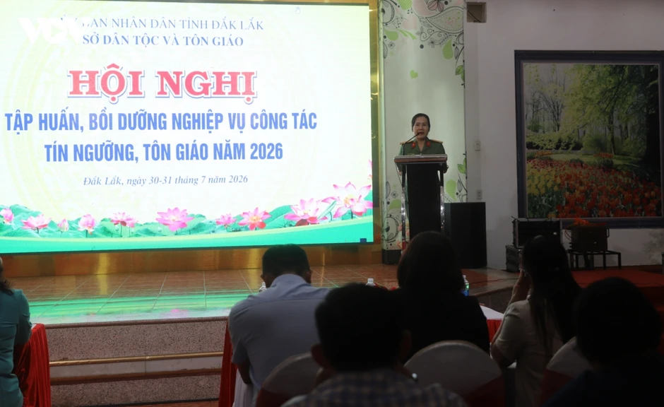 Đắk Lắk nâng cao năng lực quản lý nhà nước về tín ngưỡng, tôn giáo ở cơ sở Đắk Lắk nâng cao năng lực quản lý nhà nước về tín ngưỡng, tôn giáo ở cơ sở